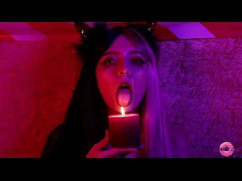 ❤️ Μια παθιασμένη πίπα από ένα σέξι Succubus με ένα σπέρμα στο στόμα της. ❤️ Πόρνο fb